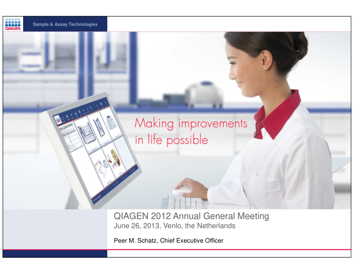 qiagen 2012 annual general meeting