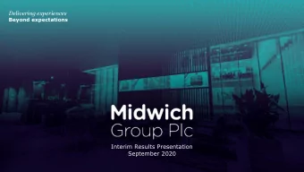 Heading  Sub-Heading  Date  Delivering experiences  Beyond expectations  Interim Results