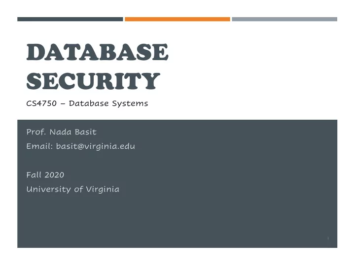 database
