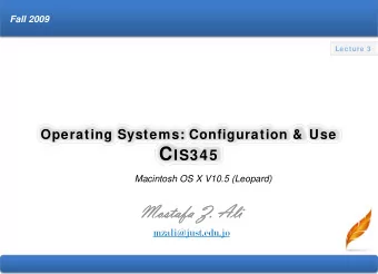 Mostafa Z. Ali  Mostafa Z. Ali  mzali@just.edu.jo  1-1 Introducing Apple and the Macintosh