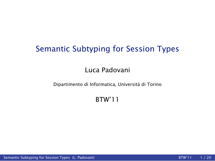 semantic subtyping for session types