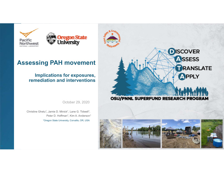 assessing pah movement