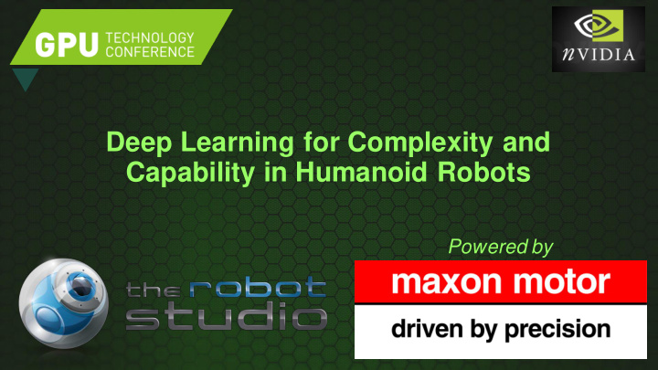 capability in humanoid robots