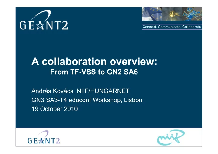 a collaboration overview