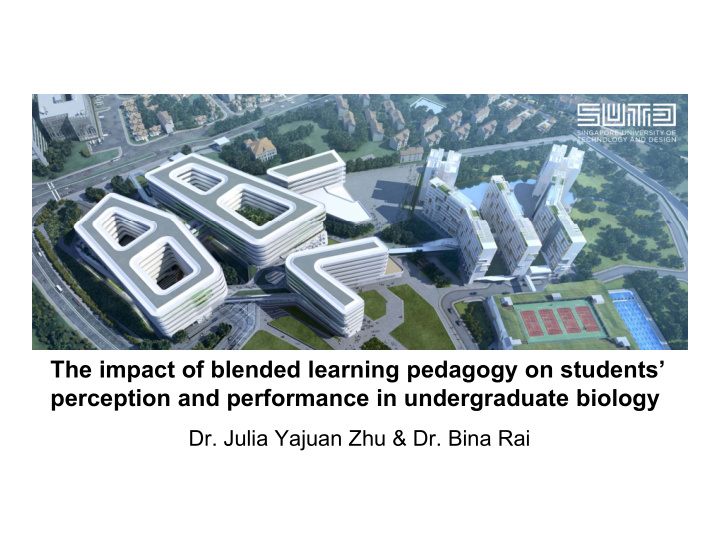 the impact of blended learning pedagogy on students