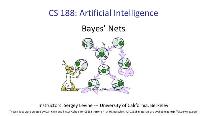 cs 188 artificial intelligence