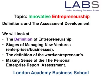London Academy Business School  About Me  University Lecturer, Accredited  Conducted 50+ training