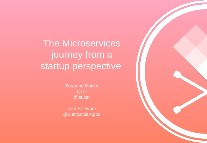the microservices journey from a