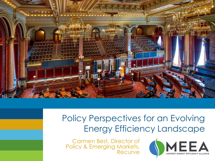 policy perspectives for an evolving energy efficiency