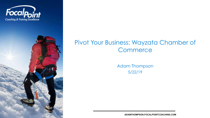 pivot your business wayzata chamber of commerce