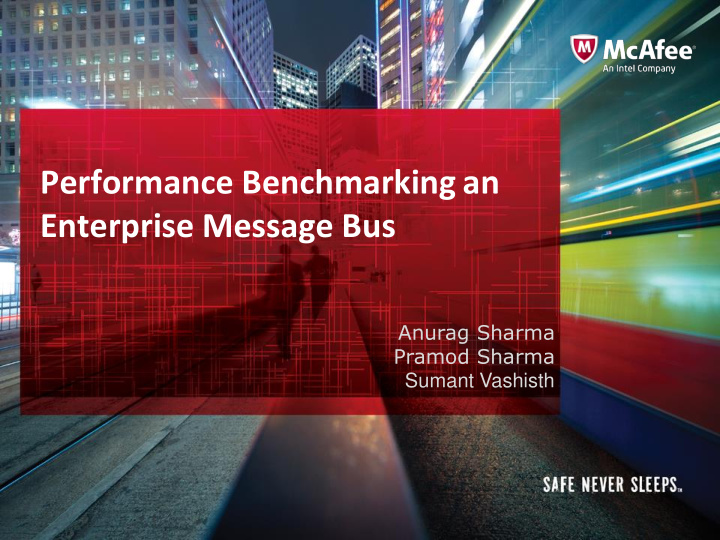 performance benchmarking an
