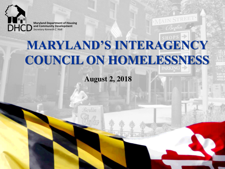 maryland s interagency council on homelessness