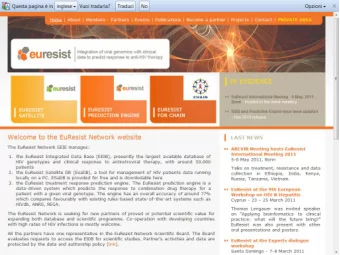 Achievements 2006-2010  FP6 period  EuResist Integrated DataBase  EuResist predictive engine