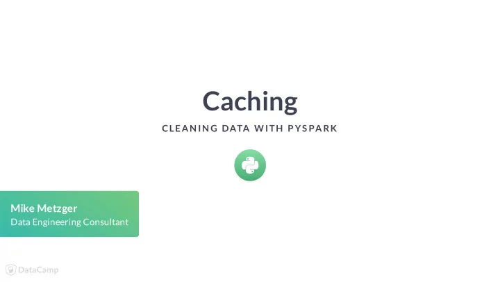 caching