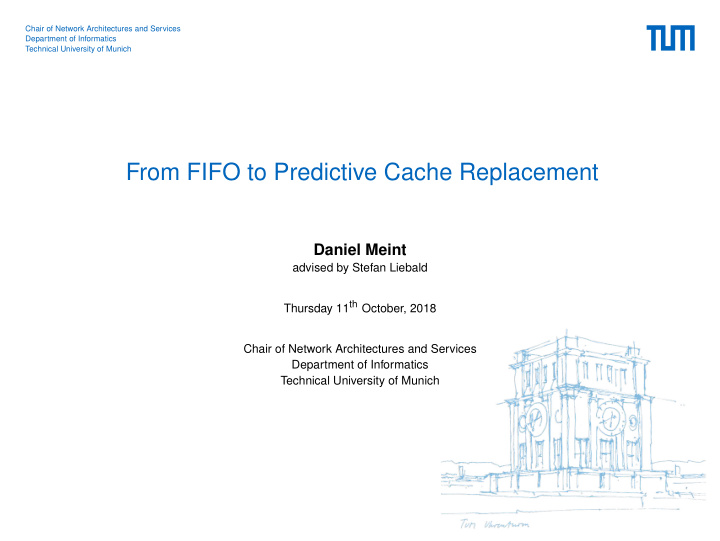 from fifo to predictive cache replacement