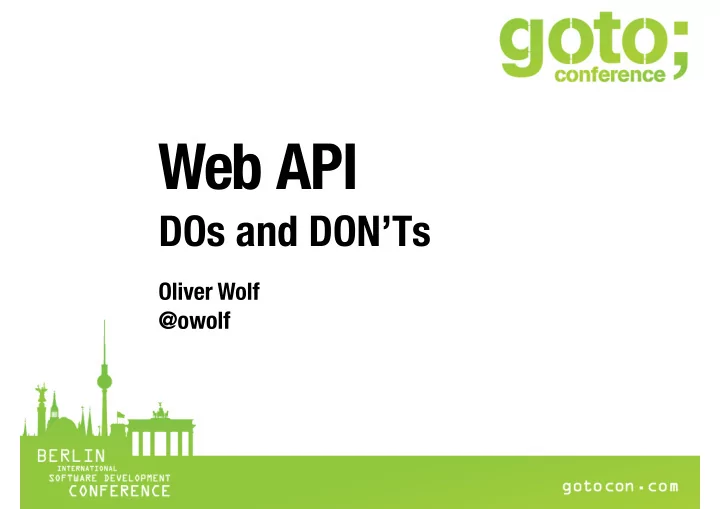 web api