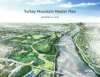 Turkey Mountain Master Plan  November 14, 2019  MVVA  Inc.  TULSA  MIDWESTERN  PRAIRIES  OZARK