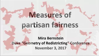 What is fairness?  The parties have not shown us, and I have not been able  to discover . . . .