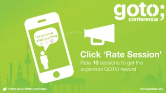 Progressive Web Components  GOTO Berlin 2016 Frederik Dohr, @fnd   Stefan Tilkov, @stilkov