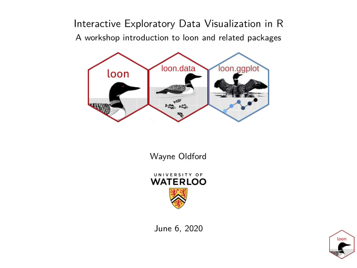 interactive exploratory data visualization in r