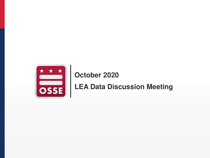 october 2020 lea data discussion meeting meeting