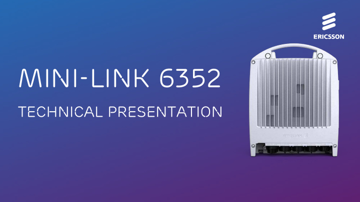 mini link 6352