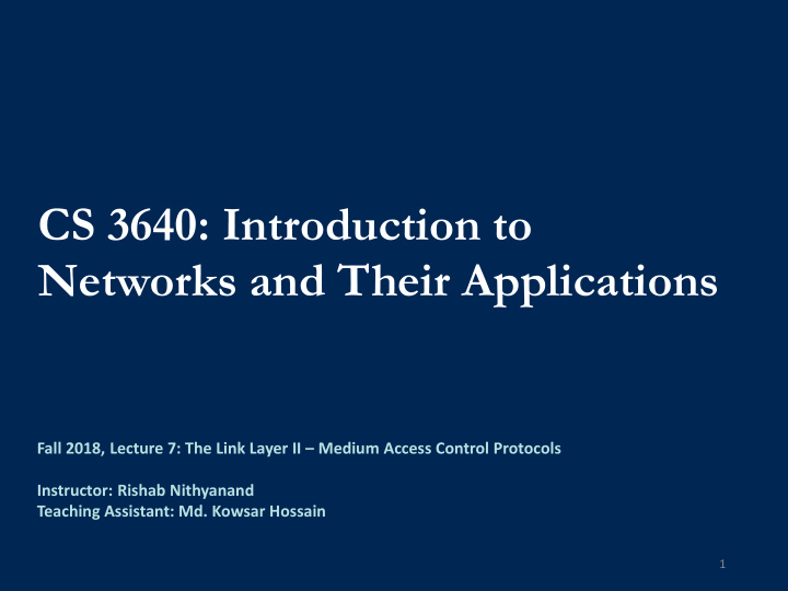 cs 3640 introduction to