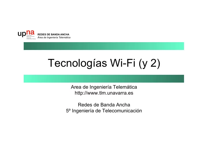 tecnolog as wi fi y 2