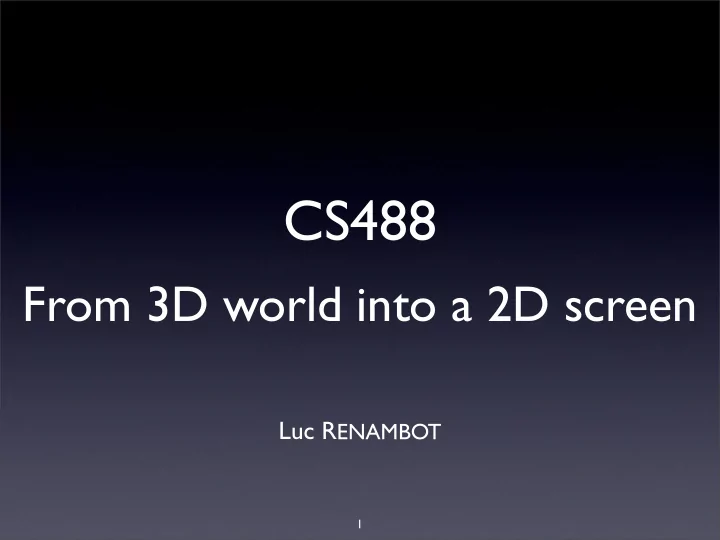 cs488