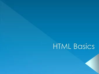 HTML  CSS  Content  Presentation  JavaScript  Behavior  HyperText Markup Language  HTML