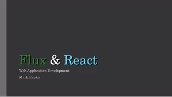 F  l  u  x  &amp;  R  e  a  c  t  F  l  u  x  &amp;  R  e  a  c  t  We  b  A  p  p  l  i  c  a  t