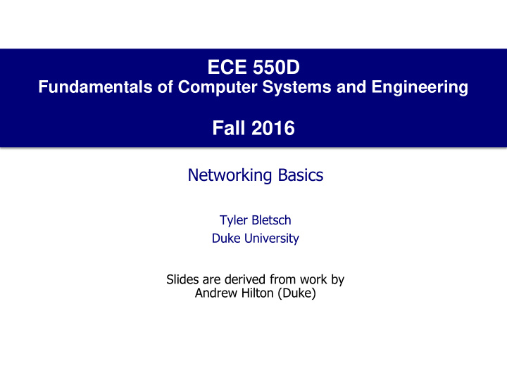 ece 550d