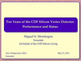 Ten Years of the CDF Silicon Vertex Detector:  Ten Years of the CDF Silicon Vertex Detector: