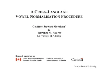 Single  language/dialect  ln(F2)  ln(F1)  Single  language/dialect  vocal-tract length  differences