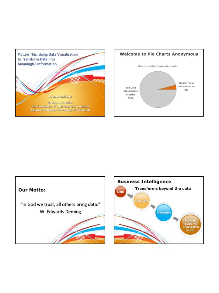 in god we trust all others bring data w edwards deming