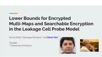 Lower Bounds for Encrypted  Multi-Maps and Searchable Encryption  in the Leakage Cell Probe Model