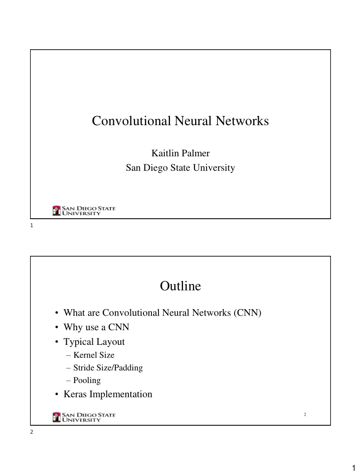 convolutional neural networks
