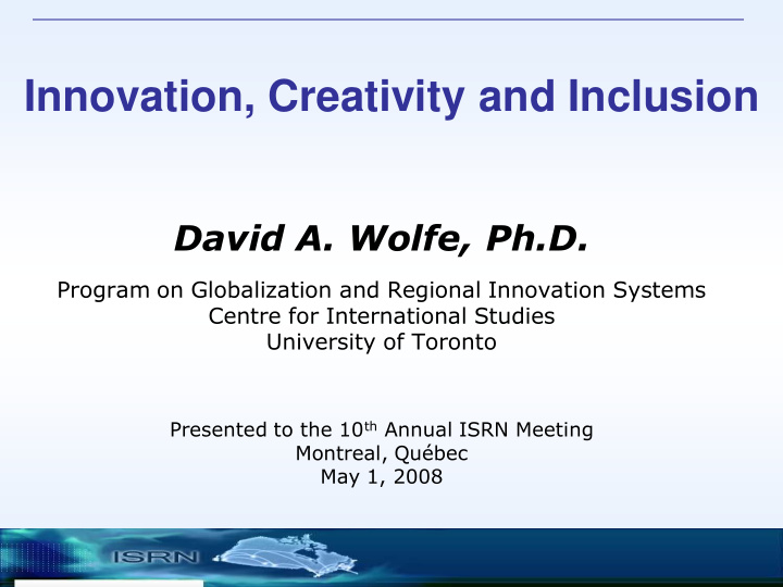 innovation creativity and inclusion