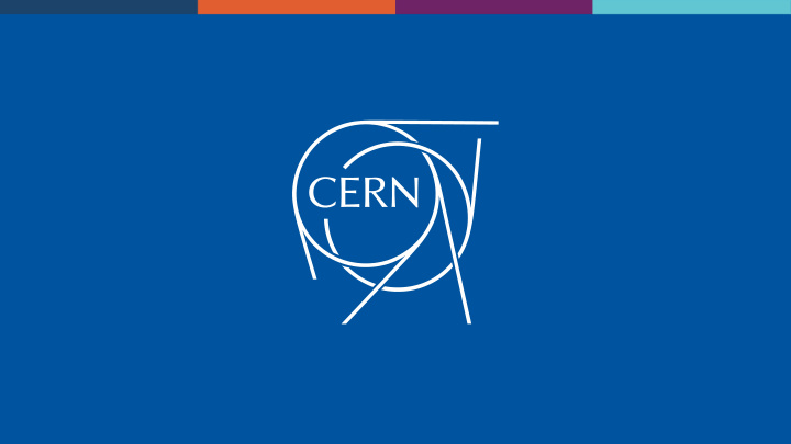 trends and directions at cern