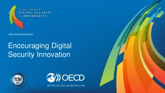 Security Innovation  The Israeli Eco System  National Risk Management &amp; Innovation  REFAEL