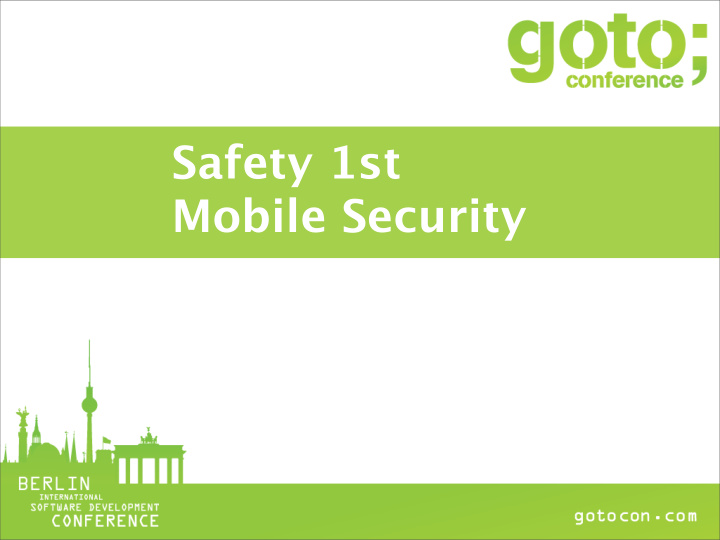 safety 1st mobile security