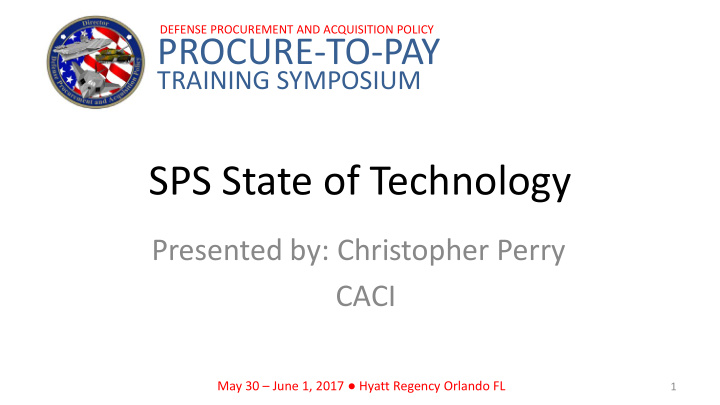 sps state of technology