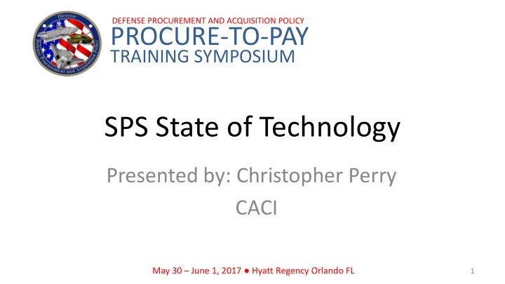 sps state of technology