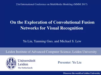 Outline  Introduction    Convolutional neural networks (CNN)    The usage of intermediate