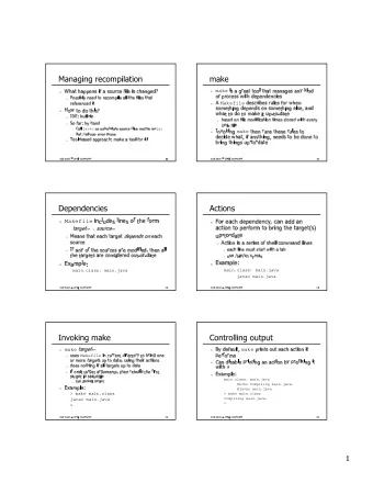 n Makefile