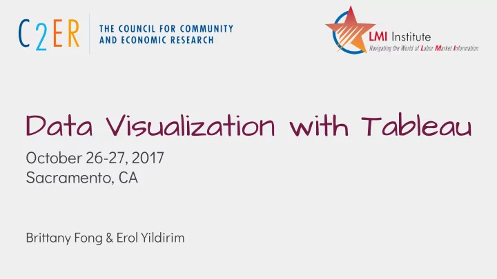data visualization with tableau