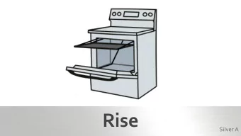 Rise  Silver A  Product Need &amp; User  $2.5B  970k  71.4%  U.S. oven market  Wall oven shipments,