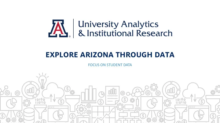 explore arizona through data