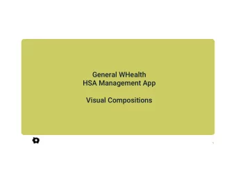 General WHealth  HSA Management App  Visual Compositions  1  Login Page  Landing Page  HSA Balance