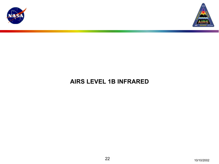 airs level 1b infrared